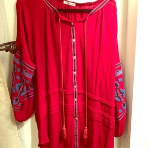 Boho slouchy dress